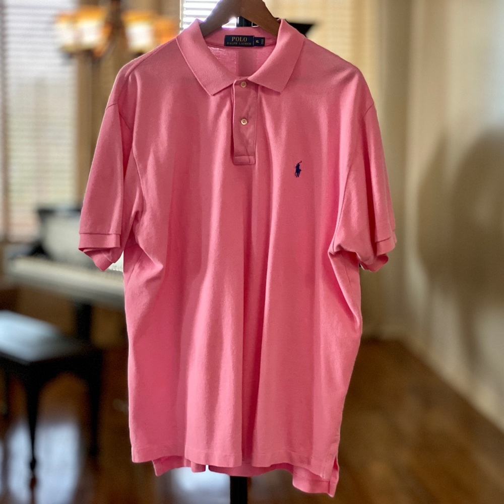 Ralph Lauren Polo Shirt, Mesh, XL, Men’s